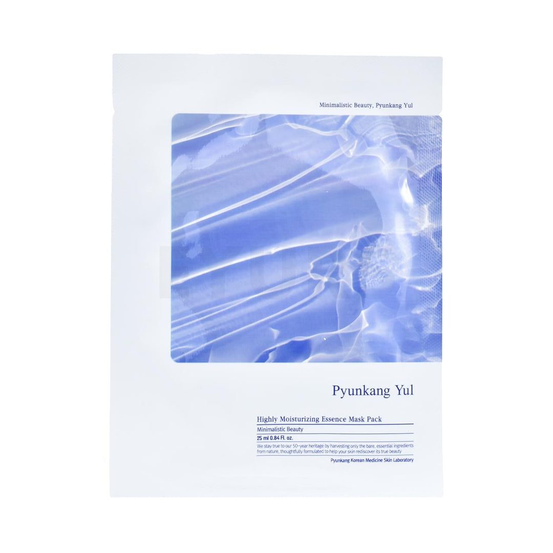 pyunkang yul highly moisturizing essence mask pack front side of sheet mask
