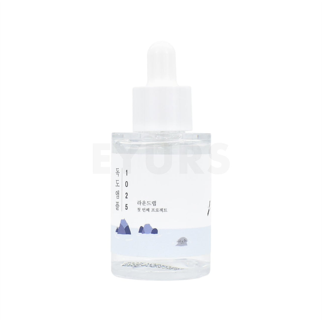 round lab 1025 dokdo ampoule front side of product