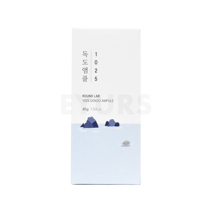 round lab 1025 dokdo ampoule front side packaging box