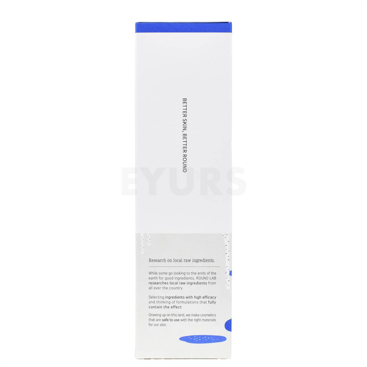 round lab birch moisturizing cleanser 150ml left side packaging