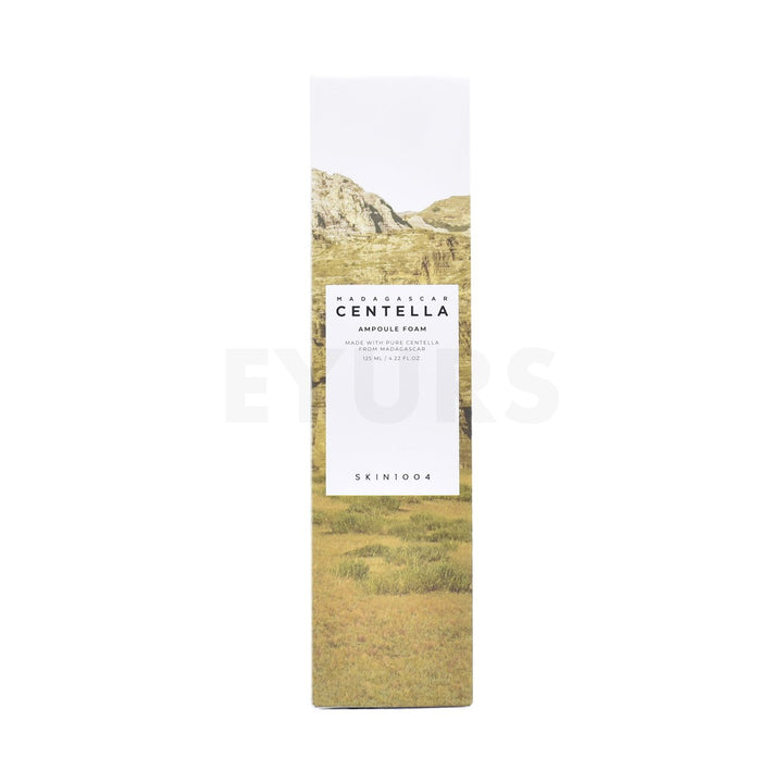 skin1004 madagascar centella ampoule foam front side packaging box