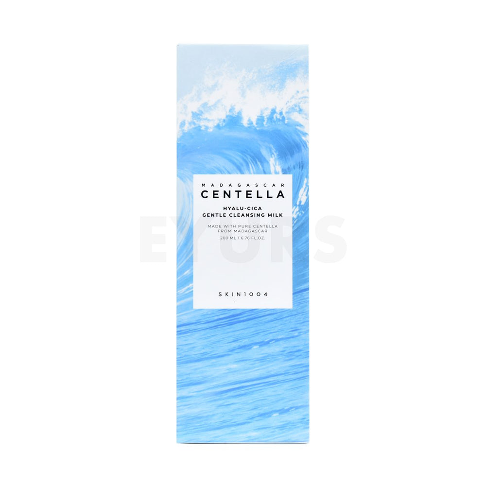 skin1004 madagascar centella hyalu cica gentle cleansing milk front side packaging box