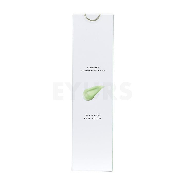 skin1004 madagascar centella tea trica mild peeling gel back side packaging box