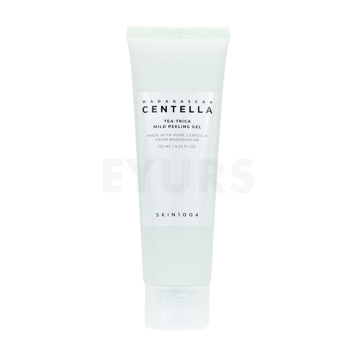 skin1004 madagascar centella tea trica mild peeling gel front side of product