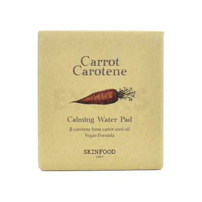 skinfood carrot carotene calming water pad front side packaging