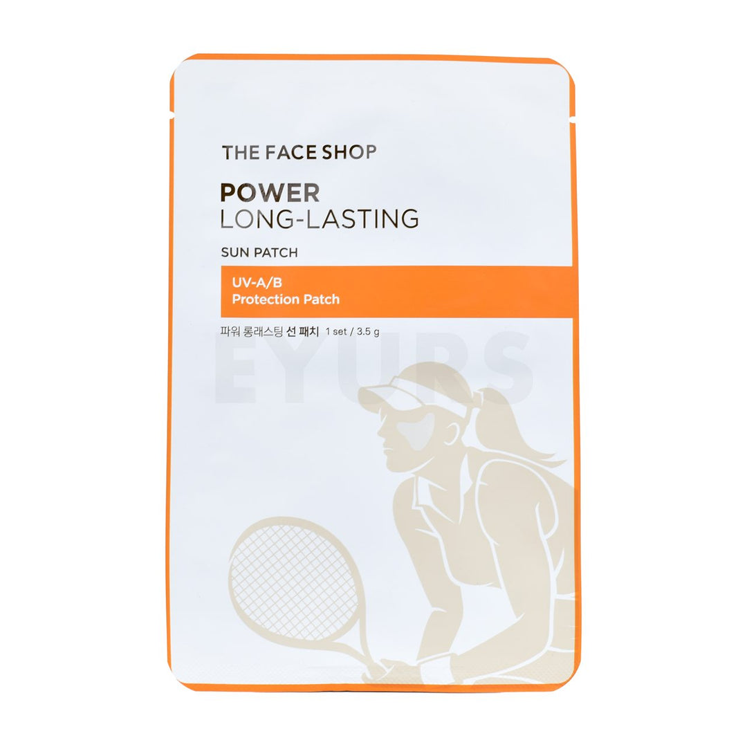 the face shop power long lasting sun patch front side of product