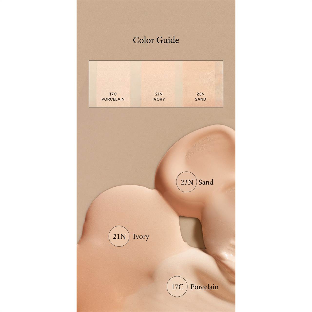 tirtir mask fit red cushion mini color guide