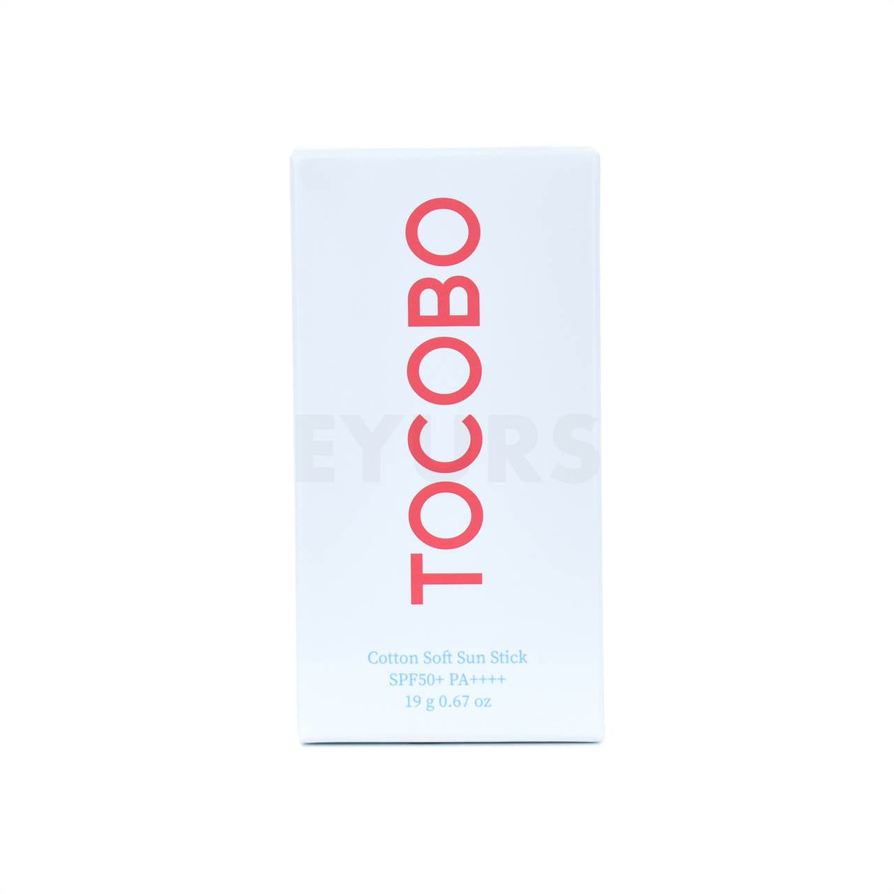 tocobo cotton soft sun stick front packaging