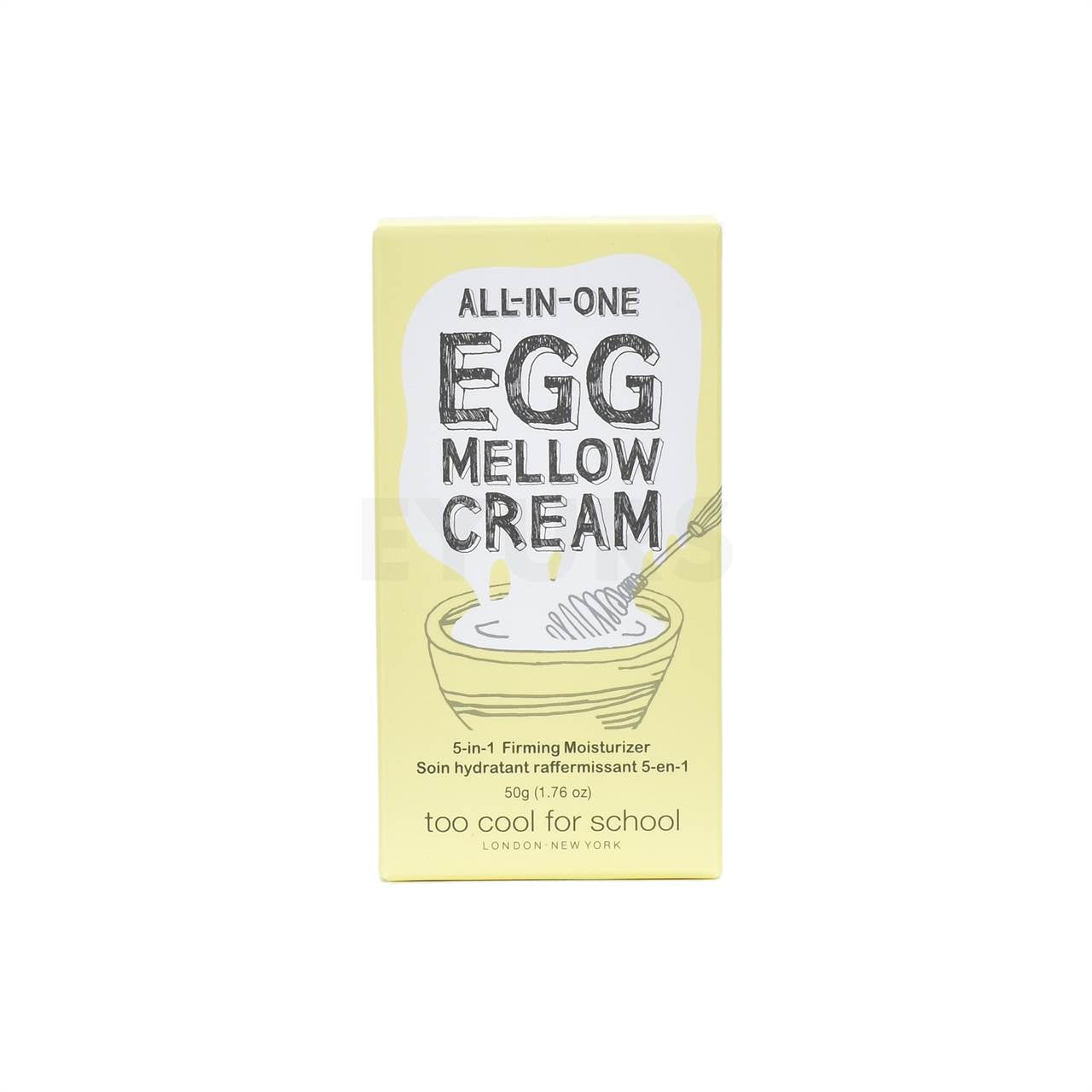 too cool for school all in one egg mellow cream front side packaging