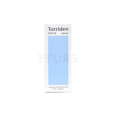 torriden dive in low molecule hyaluronic acid serum front side packaging
