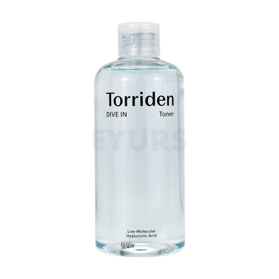 torriden dive in low molecule hyaluronic acid toner 300ml front of product